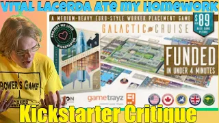 Galactic Cruise - Kickstarter Critique Review