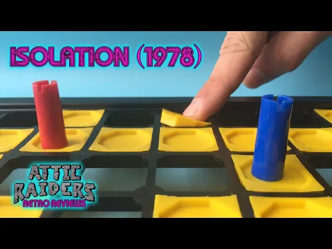 Isolation (1978) by Action GT - Abstract Strategy Vintage Board Game Review - Isola Lakeside