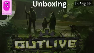 Unboxing, Outlive Collector Edition Kickstarter (In English, board game)