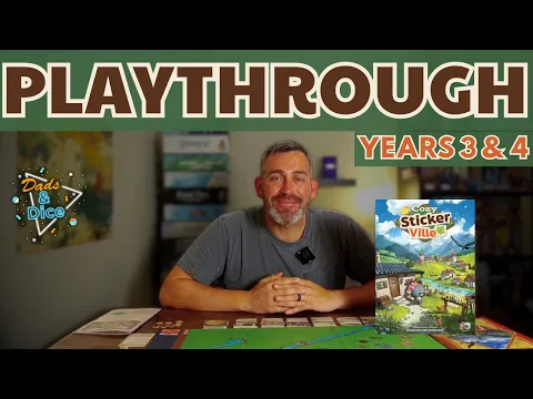 Cozy Stickerville | Full Campaign Years 3-4 | Unexpected Games