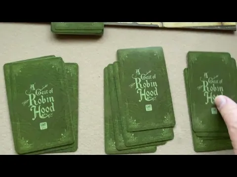 How to setup and play A Gest of Robin Hood