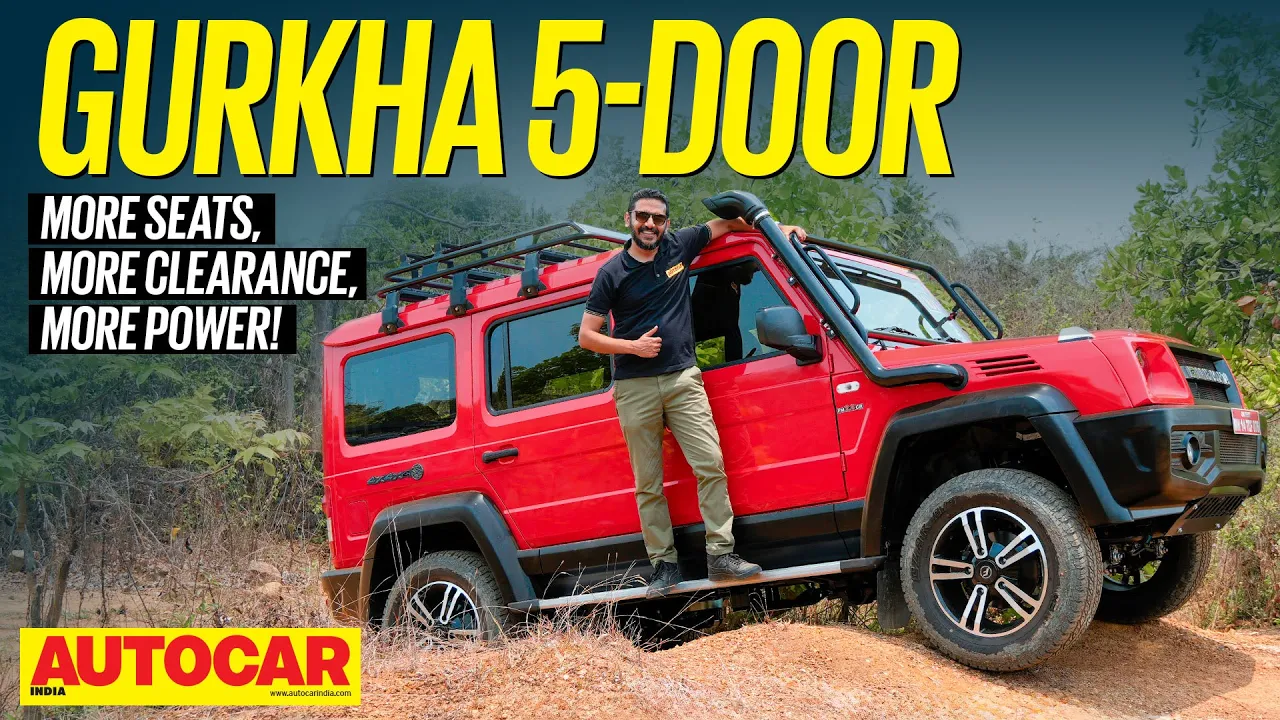 2024 Force Gurkha 5 Door review – Hardcore off-roader is bigger and better | @autocarindia1