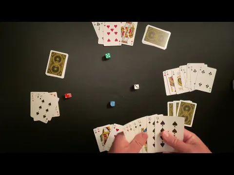 Well, Shoot! - 4 player trick taking game using a standard deck and 4d6