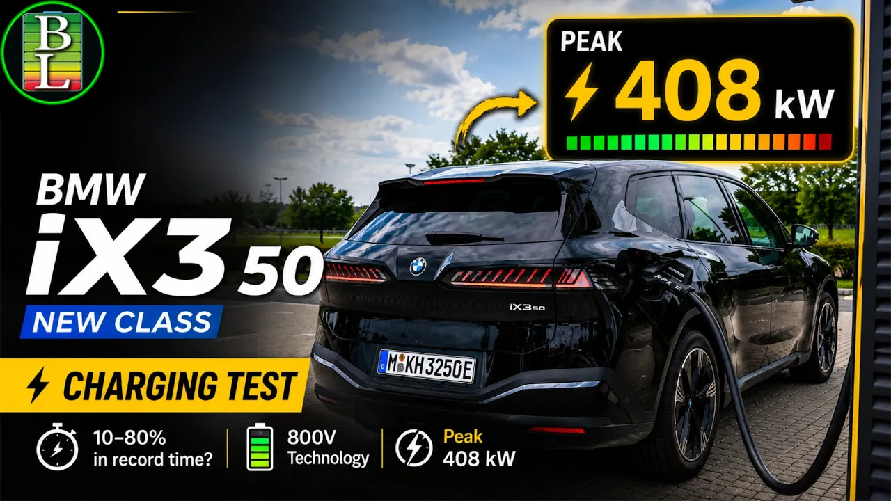 BMW iX3 xDrive50 (108 kWh) Charging Test vs Smart #5 & XPENG G6!