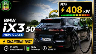 BMW iX3 xDrive50 (108 kWh) Charging Test vs Smart #5 & XPENG G6!