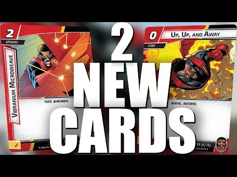 Two New Marvel Champions Cards from The Falcon Hero Pack!
