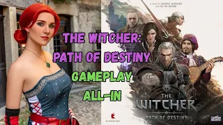 The Witcher: Path of Destiny Board Game UNBOXING in Triss cosplay