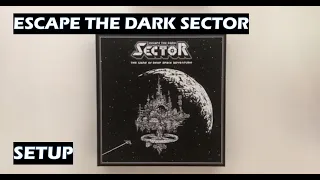 Two character solo game setup