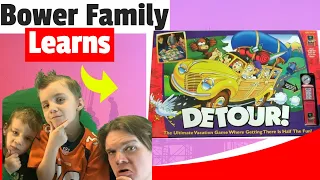 Bower Family Learns Detour!