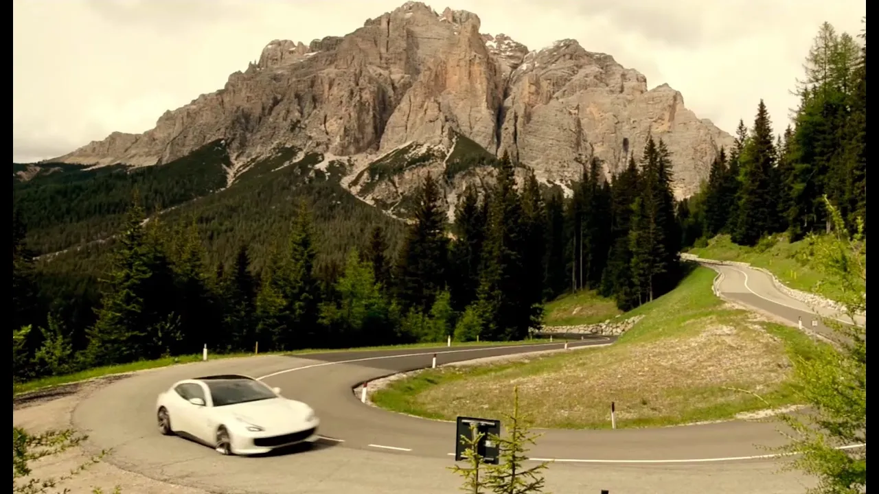 Ferrari GTC4 Lusso In The Mountains | Top Gear