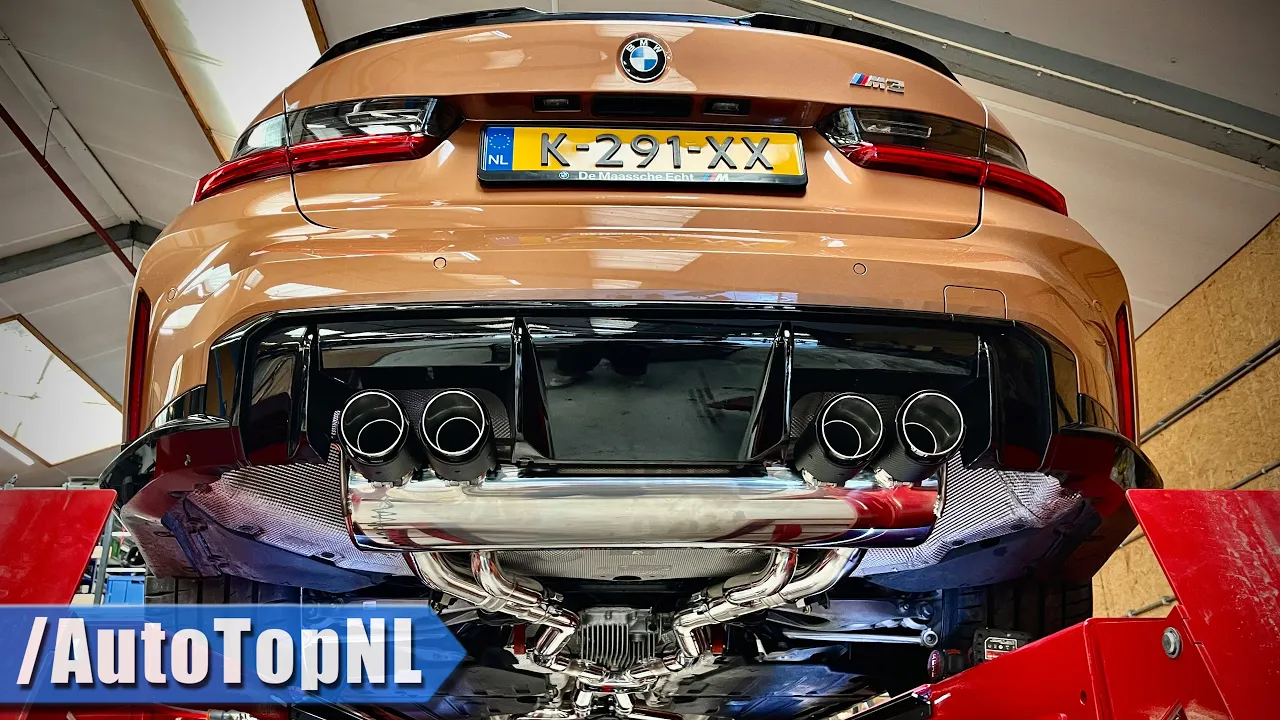 BMW M3 G80 with ARMYTRIX EXHAUST sounds INSANE! by AutoTopNL