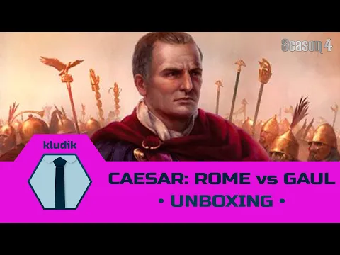 Caesar: Roma vs Gaul - Unboxing - KludiK