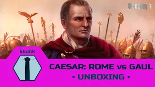 Caesar: Roma vs Gaul - Unboxing - KludiK