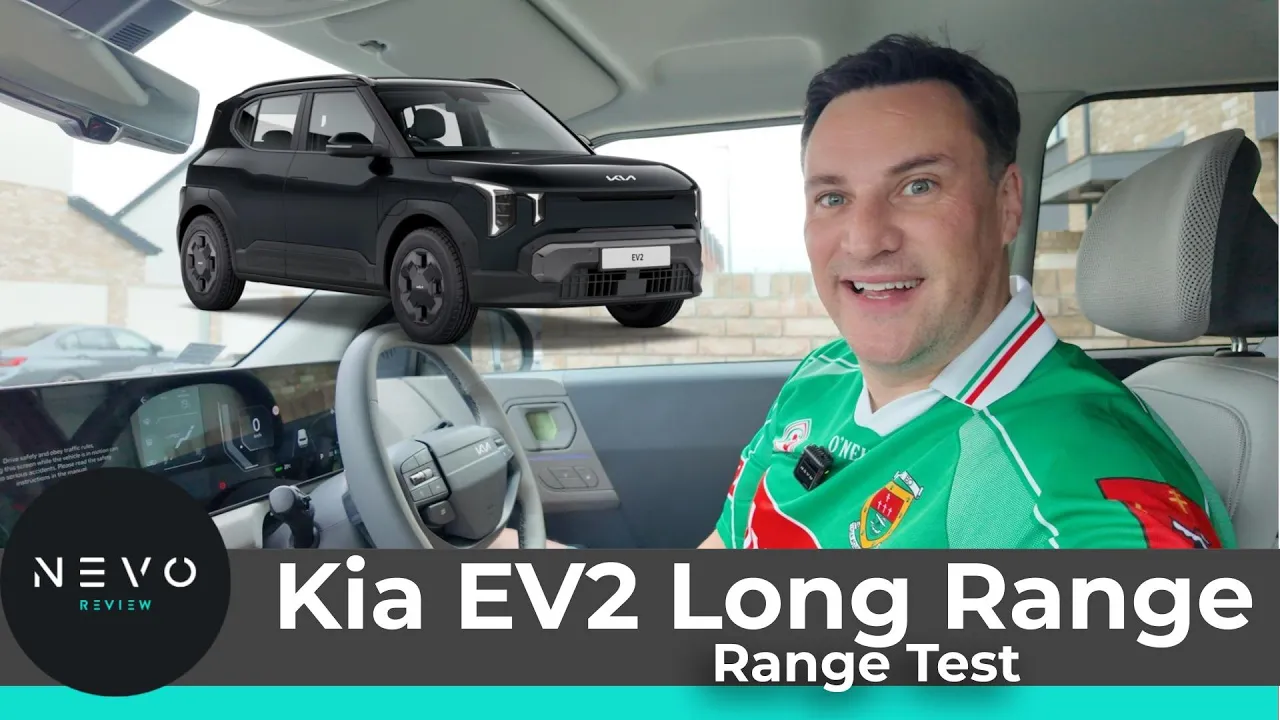 Kia EV2 Long Range - 1000km Range Test