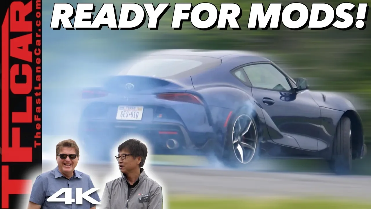 The 2020 Toyota Supra Is Super Easy To Modify Because Toyota Designed it That Way!