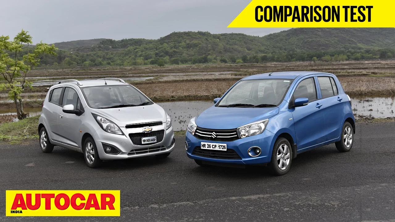 Maruti Celerio Diesel vs Chevrolet Beat Diesel | Comparison Test | Autocar India
