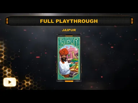 Jaipur ... Full Playthrough by the Crabby Dice