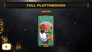 Jaipur ... Full Playthrough by the Crabby Dice