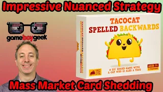 Tacocat Spelled Backwards Review: Impressive Nuanced Strategy In This Mass Market Card Shedding Game
