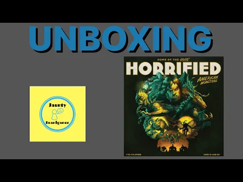 Horrified: American Monsters - UNBOXING