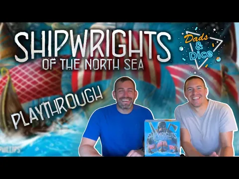 SHIPWRIGHTS OF THE NORTH SEA | Board Game | Playthrough
