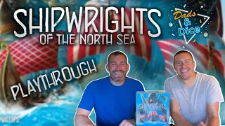 SHIPWRIGHTS OF THE NORTH SEA | Board Game | Playthrough