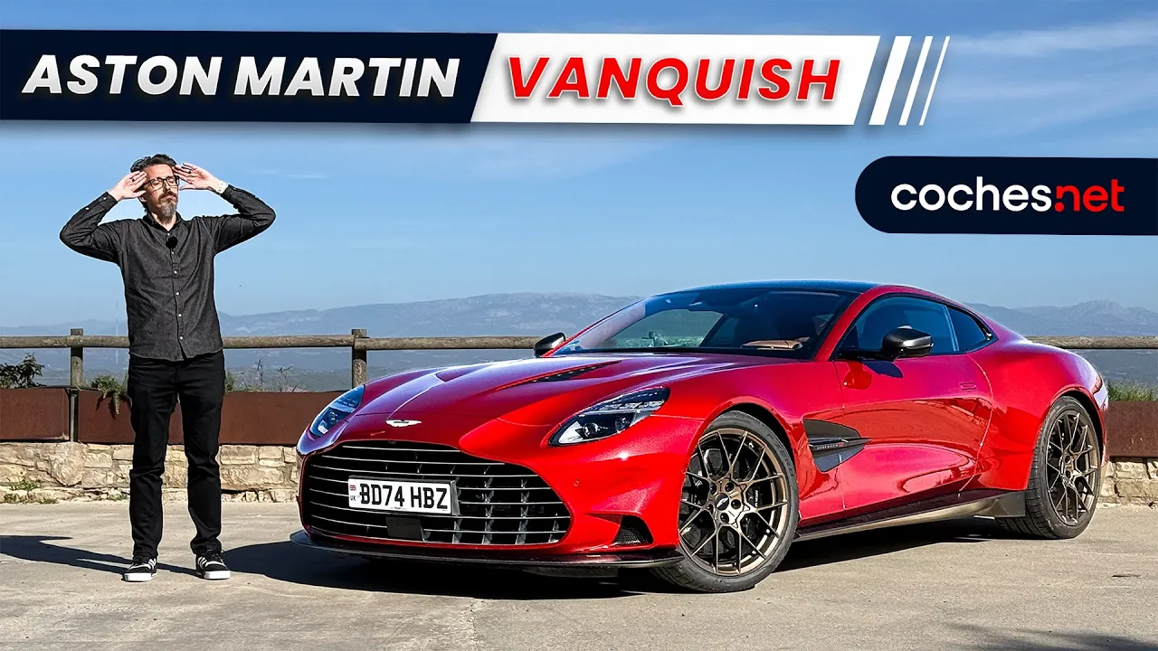 ¡V12 ESPECTACULAR! Aston Martin VANQUISH | Prueba / Test / Review en español | coches.net