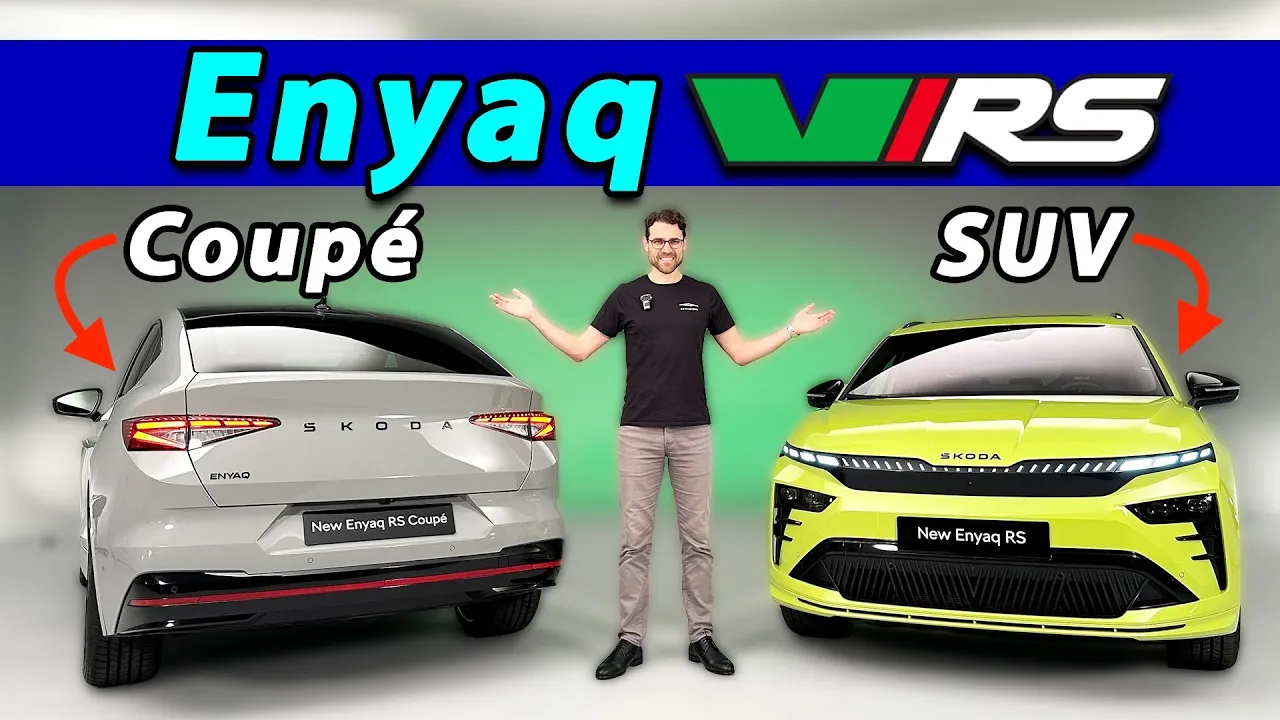 More power and range! Skoda Enyaq vRS Facelift REVIEW