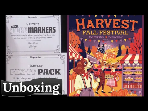Harvest Fall Festival: Expansion - Unboxing
