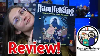 Ham Helsing Review! (Board Game based on the Graphic Novels!)