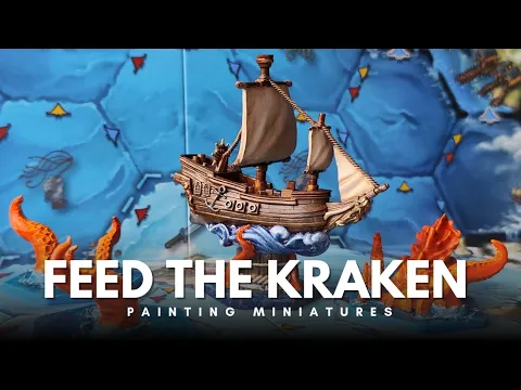 Will we or will we not be food for the Kraken? #paintingminiatures