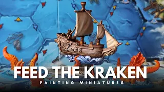 Will we or will we not be food for the Kraken? #paintingminiatures