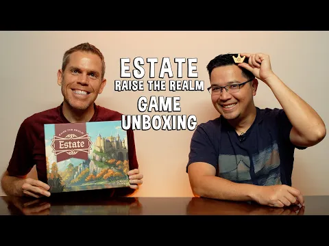 Estate Unboxing - Medieval Board Game