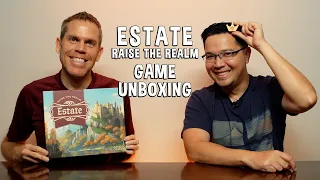 Estate Unboxing - Medieval Board Game