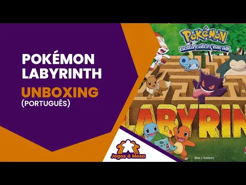 Pokémon Labyrinth | Unboxing (Português)