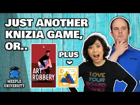 Art Robbery - Just another Reiner Knizia Game, or.... Plus K3