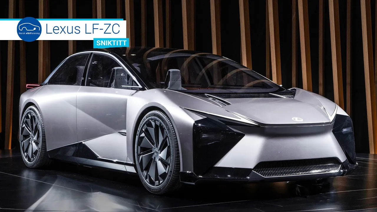 Sniktitt på Lexus LE-ZC - dette er fremtiden til Lexus!