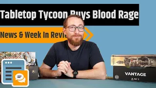 News & Week in Review - Giveaway Winner, Blood Rage Sold, Backerkit Raising Money & More!!!