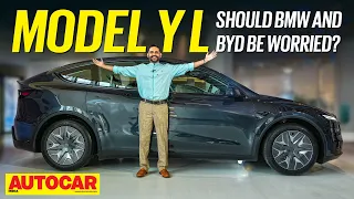 2026 Tesla Model Y L walkaround - 6 seats, 681km range for Rs 62 lakh | Autocar India