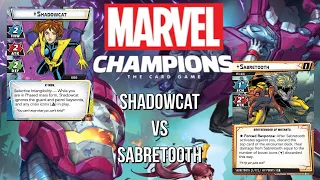 Marvel Champions - Mutant Genesis: Shadowcat Vs Sabretooth