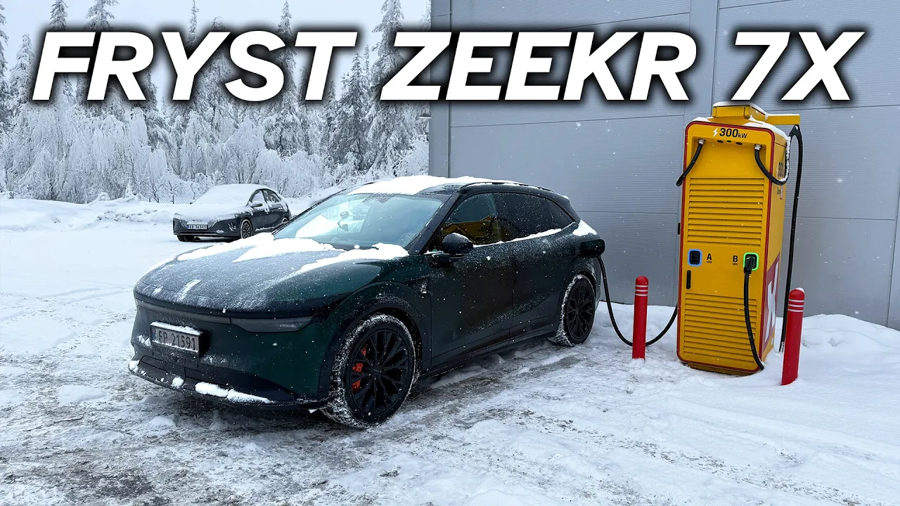 Å lade Zeekr 7X UTEN forvarming