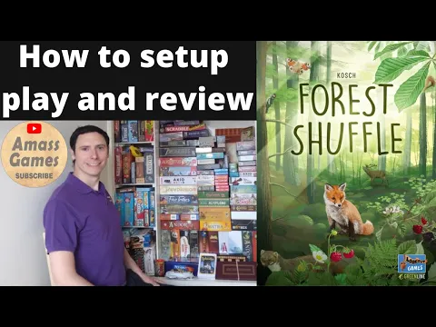 Forest Shuffle #howtoplay #review #boardgame #tabletop AmassGames #games #bgg #board #game