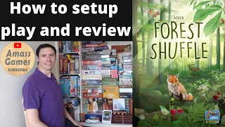 Forest Shuffle #howtoplay #review #boardgame #tabletop AmassGames #games #bgg #board #game