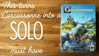 Mist over Carcassonne - Solo playthrough - How a 26 year old game transforms into a sologamers dream