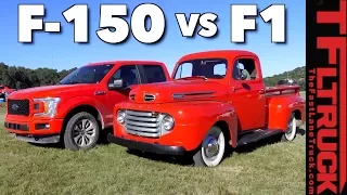 Old vs New: How Much Has The Ford Pickup Changed in 68 Years?