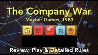 The Company War (Mayfair Games) Review & How to Play