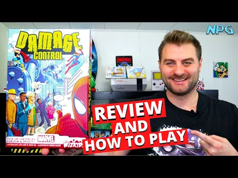 Marvel Damage Control Board Game Review And How To Play