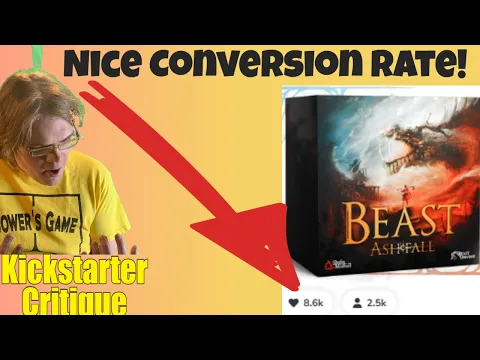 Beast: Ashfall - Will it break 500k$? - Kickstarter Critique Review