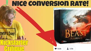 Beast: Ashfall - Will it break 500k$? - Kickstarter Critique Review