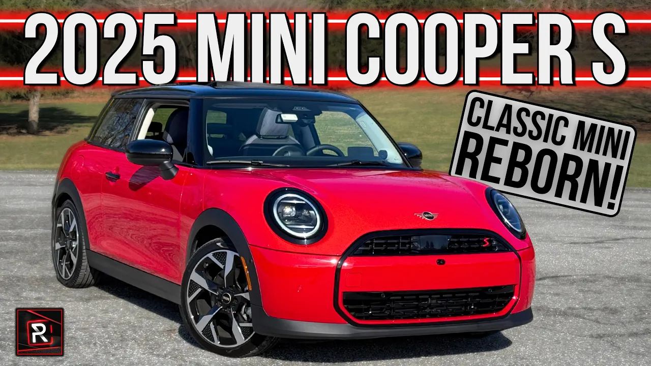 The 2025 Mini Cooper S 2-Door Is The Classic Mini Formula With A Bold Modern Twist